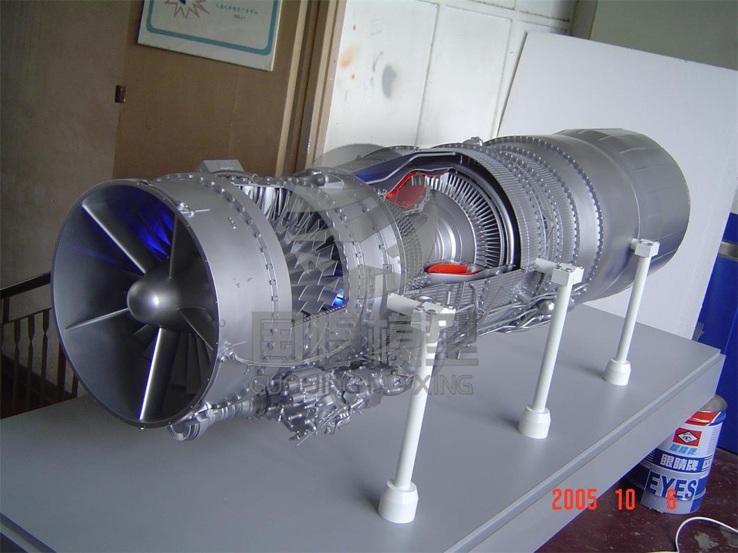 乌海飞机发动机模型